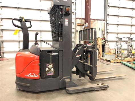 used electric walk behind forklift